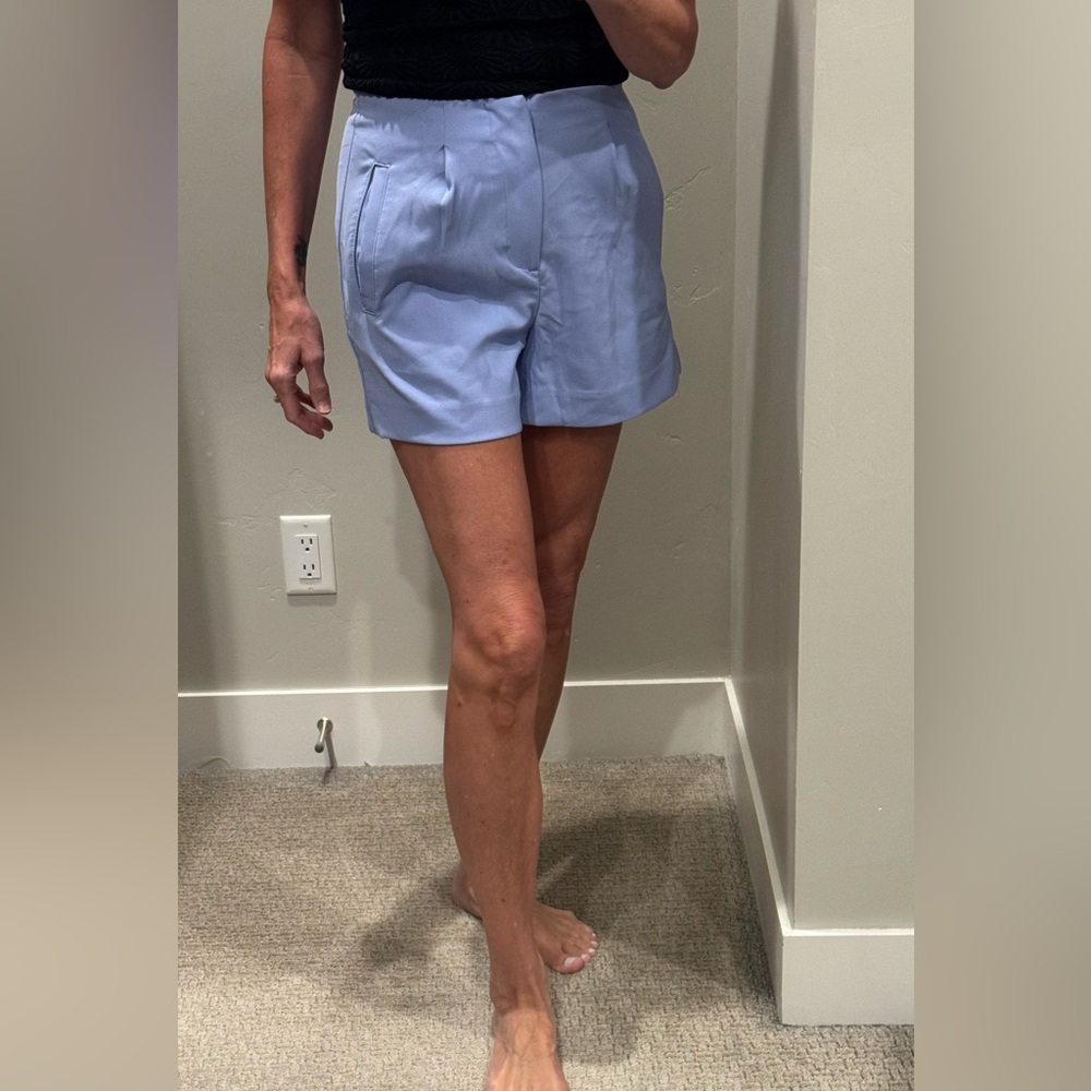 A New Day lavender trouser shorts size 4
